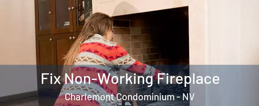 Fix Non-Working Fireplace Charlemont Condominium - NV