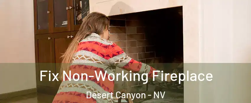 Fix Non-Working Fireplace Desert Canyon - NV