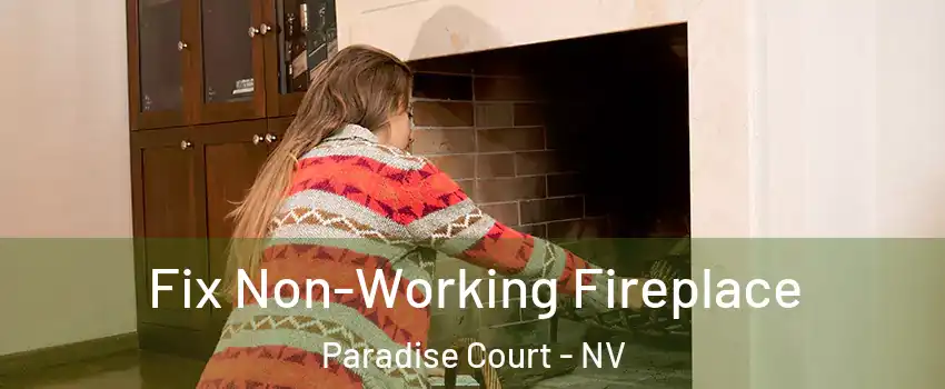 Fix Non-Working Fireplace Paradise Court - NV