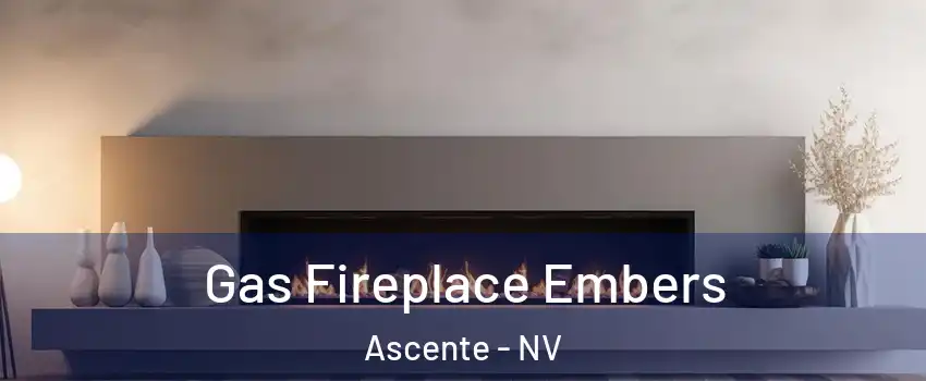 Gas Fireplace Embers Ascente - NV