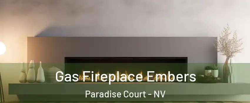 Gas Fireplace Embers Paradise Court - NV