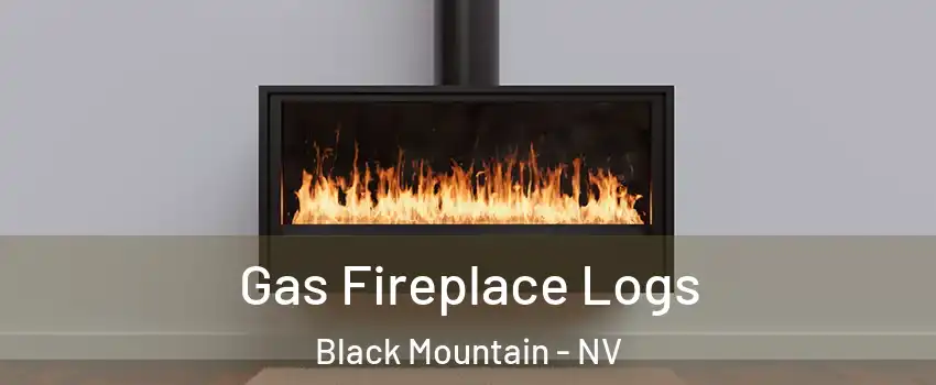 Gas Fireplace Logs Black Mountain - NV