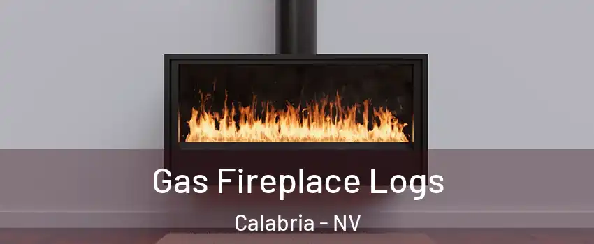 Gas Fireplace Logs Calabria - NV