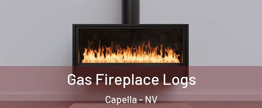 Gas Fireplace Logs Capella - NV