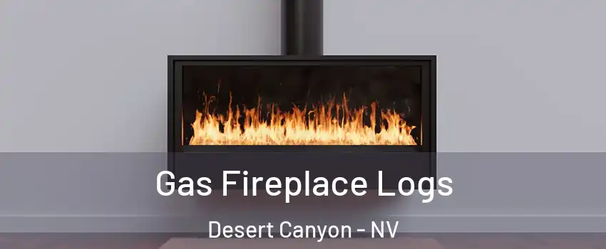 Gas Fireplace Logs Desert Canyon - NV