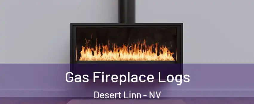 Gas Fireplace Logs Desert Linn - NV