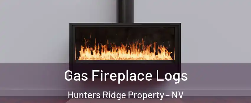 Gas Fireplace Logs Hunters Ridge Property - NV