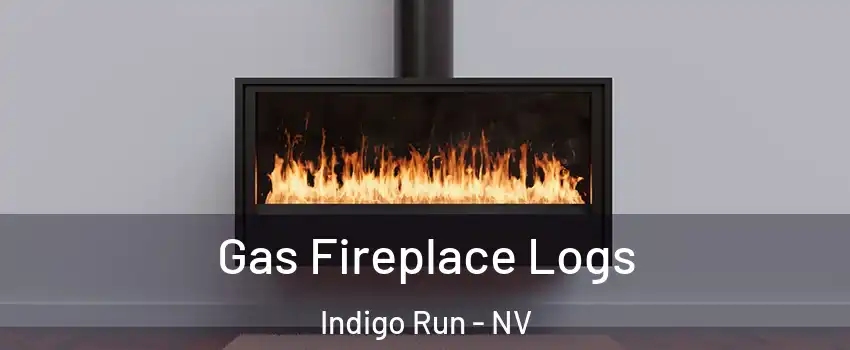 Gas Fireplace Logs Indigo Run - NV