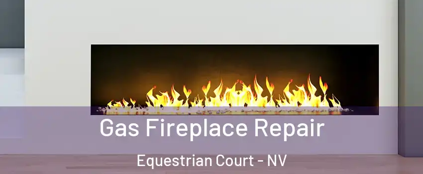 Gas Fireplace Repair Equestrian Court - NV