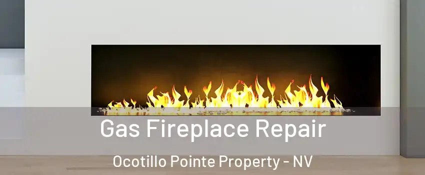 Gas Fireplace Repair Ocotillo Pointe Property - NV