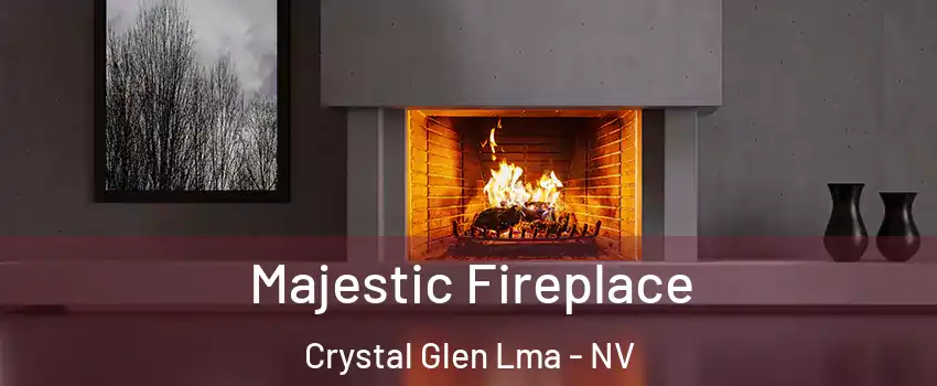 Majestic Fireplace Crystal Glen Lma - NV