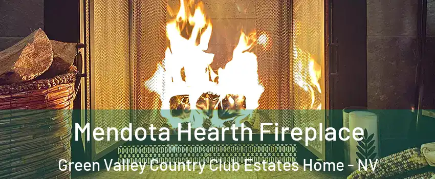 Mendota Hearth Fireplace Green Valley Country Club Estates Home - NV