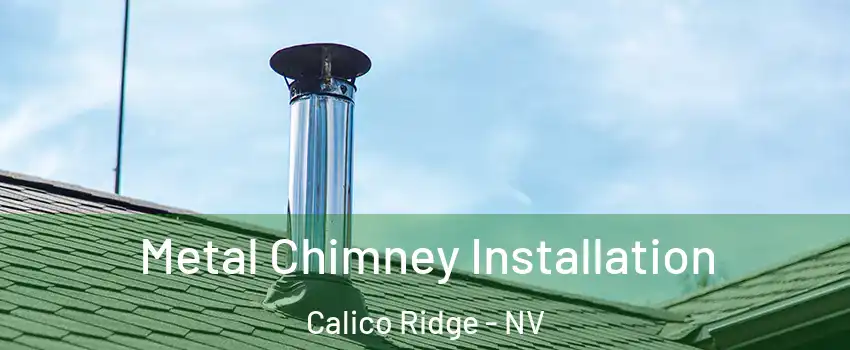 Metal Chimney Installation Calico Ridge - NV