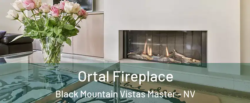 Ortal Fireplace Black Mountain Vistas Master - NV