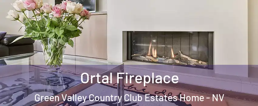 Ortal Fireplace Green Valley Country Club Estates Home - NV