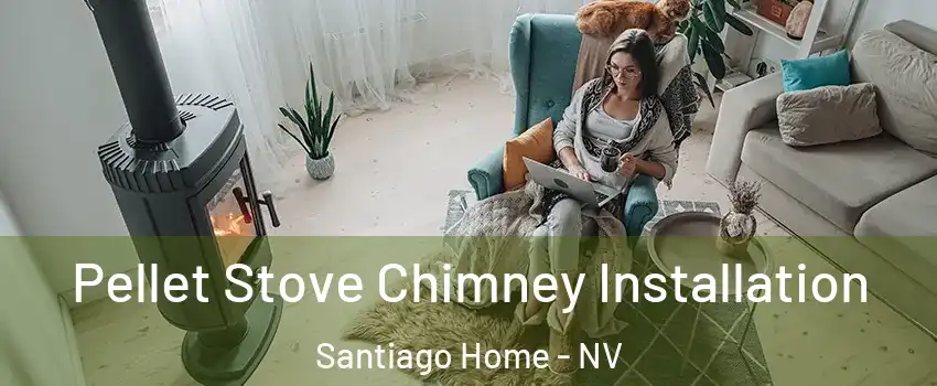 Pellet Stove Chimney Installation Santiago Home - NV