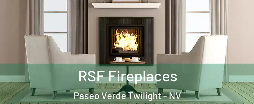 RSF Fireplaces Paseo Verde Twilight - NV