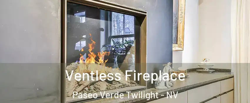 Ventless Fireplace Paseo Verde Twilight - NV